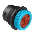 AHDP04-18-08SR-WTA - CONN RCPT HSG FMALE 8POS PNL MT