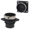 UTG018-23P - CONN RCPT HSNG MALE 23POS PNL MT