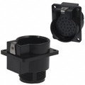 MBG30R-1 - CONN RCPT HSNG MALE 30POS PNL MT