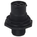 UTS7104S - CONN RCPT HSNG FMALE 4POS PNL MT