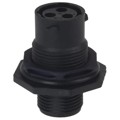 UTS7103S - CONN RCPT HSG FMALE 3POS PNL MT