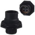 UTS7124P - CONN RCPT HSG MALE 4POS PNL MNT