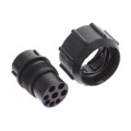 UTP6148P - CONN PLG HSG MALE 8POS INLINE