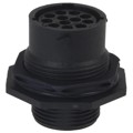 UTS71412S - CONN RCPT HSG FMALE 12POS PNL MT