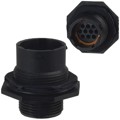 UTS71412P - CONN RCPT HSNG MALE 12POS PNL MT