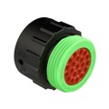 AHDP06-18-21SN-WTA - CONN PLG HSG FMALE 21POS INLINE