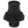 UTS7106S - CONN RCPT HSNG FMALE 6POS PNL MT