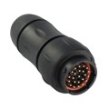 UTS1JC1823P - CONN RCPT HSG MALE 23POS INLINE