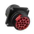 CL1R3101 - CONN RCPT HSG FMALE 18POS PNL MT