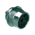 AHDM04-24-09SR - CONN RCPT HSNG FMALE 9POS PNL MT