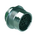 AHDM04-24-21SN - CONN RCPT HSNG FMALE 21PS PNL MT