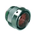 AHDM06-24-18PN - CONN PLUG HSNG MALE 18POS INLINE