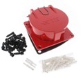 27P-REC-4-01 - CONN RCPT HSNG MALE 27POS PNL MT