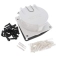 27P-REC-3-01 - CONN RCPT HSNG MALE 27POS PNL MT