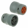 AHD16-6-12S - CONN PLUG HSG FMALE 6POS INLINE