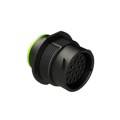 AHDP04-18-21SN-SRA - CONN RCPT HSG FMALE 21POS PNL MT