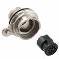 PXM7012/10P/CR - CONN RCPT HSG MALE 10POS PNL MT