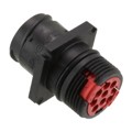 CL1M2101 - CONN RCPT HSNG MALE 9POS PNL MNT