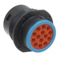 HDP24-18-14PE - CONN RCPT HSNG MALE 14POS PNL MT
