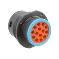 HDP24-18-14SE - CONN RCPT HSG FMALE 14POS PNL MT