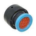HDP26-18-14PE-L017 - CONN PLUG HSNG MALE 14POS INLINE