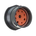 HDP24-24-9PN - CONN RCPT HSNG MALE 9POS PNL MNT
