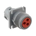 HD10-3-96P - CONN RCPT HSNG MALE 3POS PNL MNT