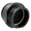 206151-4 - CONN RCPT HSG MALE 37POS INLINE