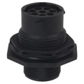 UTS7128S - CONN RCPT HSNG FMALE 8POS PNL MT
