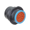 HDP24-18-20PE - CONN RCPT HSG MALE 20POS PNL MNT