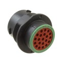HDP24-18-21PN - CONN RCPT HSG MALE 21POS PNL MNT
