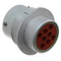 HD34-18-8PN - CONN RCPT HSNG MALE 8POS PNL MNT