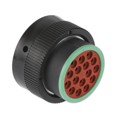 HDP26-24-16SN - CONN PLG HSG FMALE 16POS INLINE
