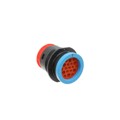 HDP24-24-19PN - CONN RCPT HSNG MALE 19POS PNL MT