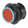 HDP24-24-23SE - CONN RCPT HSG FMALE 23POS PNL MT