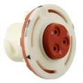 SJS840320 - CONN RCPT HSNG MALE 3POS PNL MNT