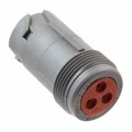 HD14-3-96P - CONN RCPT HSNG MALE 3POS INLINE