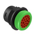 AHDP04-18-20PN-WTA - CONN RCPT HSG MALE 20POS PNL MT