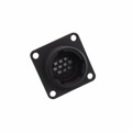JR16WR-10PC(31) - CONN RCPT HSG MALE 10POS PNL MT