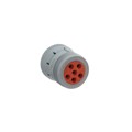 HD16-6-12S - CONN PLUG HSG FMALE 6POS INLINE