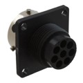 TR1208RFS1NB - CONN RCPT HSNG FMALE 8POS PNL MT