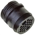 206613-3 - CONN RCPT HSG MALE 22POS INLINE