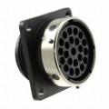 UTG01823SH - CONN RCPT HSG FMALE 23POS PNL MT