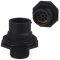 UTS7128P - CONN RCPT HSNG MALE 8POS PNL MNT