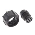 UTP6148S - CONN PLG HSG FMALE 8POS INLINE