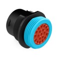 AHDP06-18-20PR-WTA - CONN PLG HSG MALE 20POS INLINE