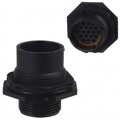 UTS71419P - CONN RCPT HSNG MALE 19POS PNL MT