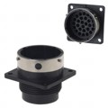 UTG020-28P - CONN RCPT HSNG MALE 28POS PNL MT