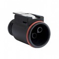 UTL6103G1P - CONN PLUG HSNG F/M 4POS INLINE