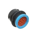 HDP24-24-29PE-L017 - CONN RCPT HSG MALE 29POS PNL MNT